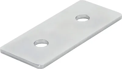 Produktbild von SCHMIDT systemprofile Verbinderplatte I 80x35mm Nut 8 Stahl verzinkt