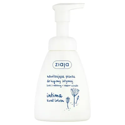 Produktbild von ZIAJA INTIMA Feuchtigkeitsschaum Lotusblüte 250ml