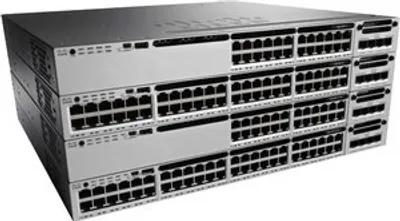 Produktbild von Cisco Catalyst WS-C3850-48F-E, Managed, L3, Gigabit Ethernet (10/100/1000), Power over Ethernet (PoE)