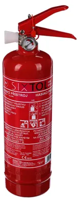 Produktbild von Pulverfeuerlöscher FIRE STOP 1 kg, ABC, Vollmetall, inklusive Metallhalter