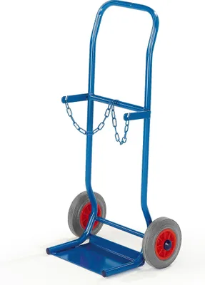 Produktbild von Rollcart Stahlflaschenkarre, Typ:Luftbereifung