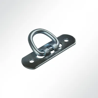 Produktbild von Lysel® Bügelkrampe zum Umklappen, (BxHxL) 22x45x72mm in grau (1 Stück)