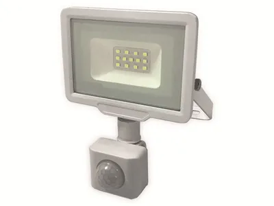 Image de OPTONICA Projecteur LED, détecteur de mouvement 5930, 10 W, 6000 K, blanc