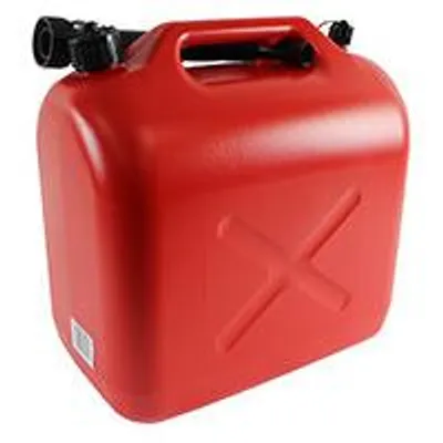 Image de Jerrican Plastique Avec Bec Verseur 20 Litres. Norme Un:3h1/y/150/08 .