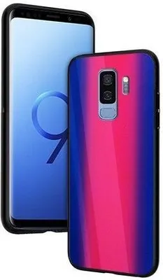 Immagine prodotto di Custodia Vennus Glass Rosso per Samsung Galaxy S9 Plus - Elegante e Protettiva KP17719