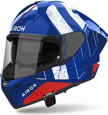 Produktbild von Integralhelm Crosshelm Schutzhelm Quadhelm AIROH Matryx Scope Blau Rot Größe XL