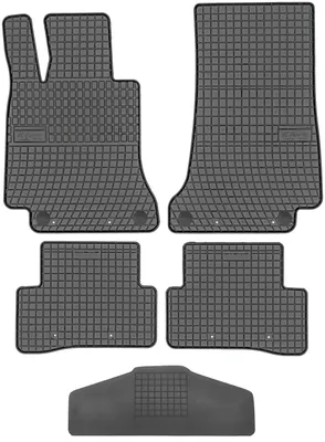 Image de FROGUM ET547327 : Tapis de sol - Revêtement 200000/1 - Mercedes Classe C W205 (2014-2021) - Tapis pour l'espace pieds avant - PRÉ-MONTÉ