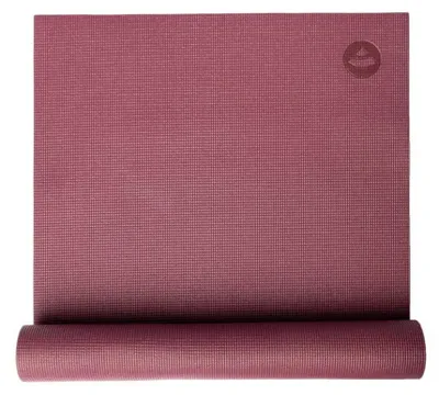 Produktbild von Bodhi Yogamatte mit Noppenstruktur rutschfest 4,5 mm 183x60 cm Rotpflaume