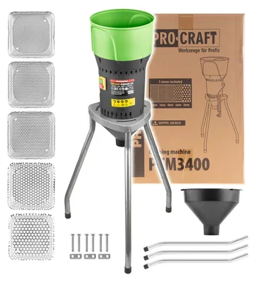 Imagen del producto de Trituradora eléctrica para cereales Procraft PCM3400