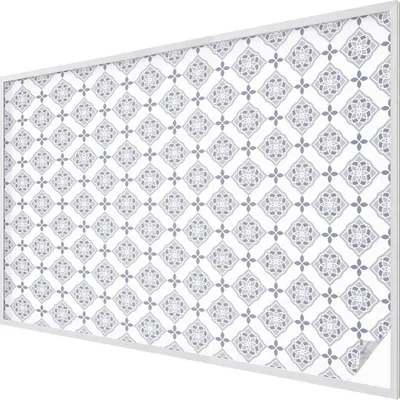 Obrázok produktu pre Vitrážová fólia na okno - 146x200 cm - vitrážový vzor - nepriehľadná dekoratívna fólia na ochranu súkromia - samolepiaca, UV ochrana - kvetinové diamanty