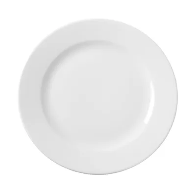 Image de HENDI Assiette plate, blanc, ⌀160mm