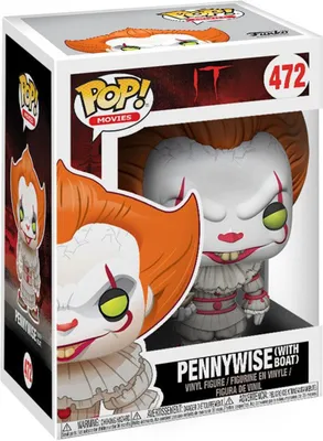 Produktbild von IT - Pennywise (with Boat) 472 - Funko Pop! - Vinyl Figur