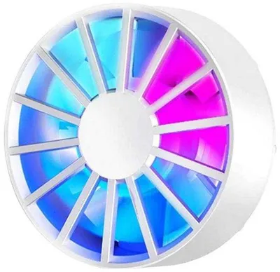 Image de Refroidisseur magnétique silencieux pour téléphones de gaming, dissipation rapide de la chaleur, ventilateur portable (blanc)