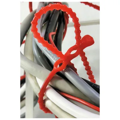 Obrázok produktu pre Sapi Kabelbinder CLICKTIE-Serie (3,8x240mm, Rot, 100 Stück) 491192
