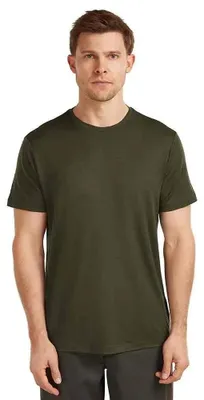 Obrázok produktu pre Tričko s krátkym rukávom Icebreaker Merino 150 Tech Lite, zelené, veľkosť L, pánske, zelené, L