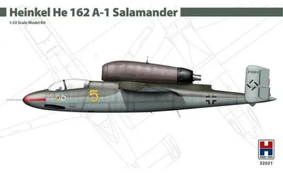Imagen del producto de Hobby 2000 H2K32021: Heinkel He 162 A-1 "Salamandra"