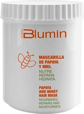 Image de Masque capillaire à la papaye et au miel de Blumin 700ml