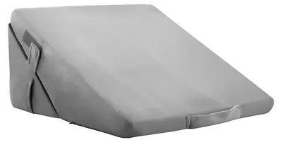 Immagine prodotto di Cuscino ergonomico, supporto ortopedico regolabile, imbottitura in schiuma, colore grigio chiaro