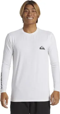 Immagine prodotto di Quiksilver Rash guard da surf a maniche lunghe, bianco, taglia M, uomo, bianco, taglia M