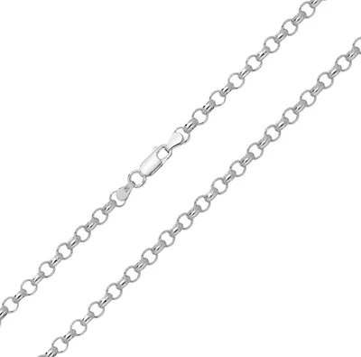 Produktbild von 925 Sterling Silber Herren/Damen - Erbs Kette - 46cm*5mm; TRS16737L18