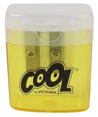Obrázek produktu pro Ořezávátko, různé barvy, 2 otvory se zásobníkem, COOL BY VICTORIA