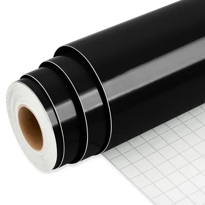 Imagen del producto de Película adhesiva para plotter, de 30,5 x 762,5 cm, color marrón brillante, ideal para proyectos de bricolaje