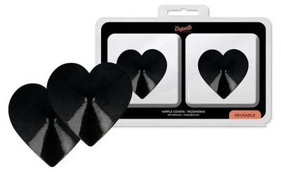 Image de Coquette Chic Desire - Cache-Malin Coeurs Noir