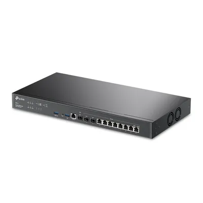 Produktbild von TP-LINK Omada ER8411 V1 - Router 10GbE - an Rack