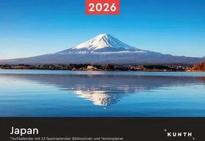 Zdjęcie produktu dla Japonia - KUNTH Tischkalender 2026
