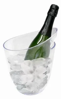 Immagine prodotto di Secchiello per ghiaccio vin bouquet trasparente ps (1 bottiglia)