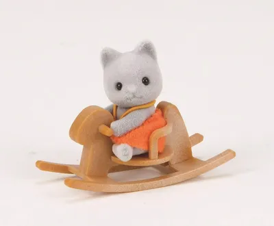 Obrázok produktu pre Sylvanian Families: Mačiatko (5135) s kolískou