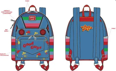 Image de Sac à dos Loungefly Chucky Cosplay