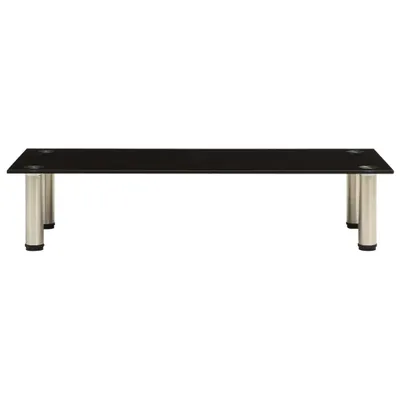 Immagine prodotto di Mobile Porta TV Nero 80x35x17 cm in Vetro Temperato