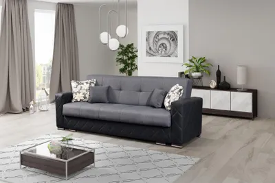 Productafbeelding van Driespits luxe grote bank, stoffen bekleding, bank met drie zitplaatsen, comfortabele zitting