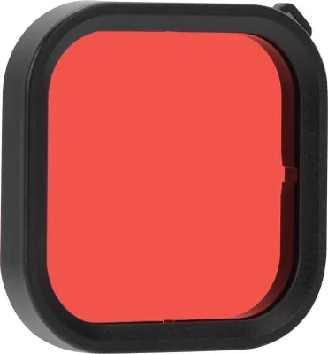 Immagine prodotto di ABS antipolvere foto impermeabile custodia Housing immersione lente filtro immersione accessori per GoPro 8Red