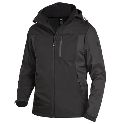 Produktbild von FHB Softshelljacke JANNIK Größe M anthrazit / schwarz - 79105-1220-M