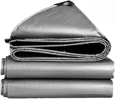 Productafbeelding van Afdekzeil, waterdicht, 3 x 3 m, tentzeil, bouwzeil, waterdicht afdekzeil, uv-gestabiliseerd en scheurvast