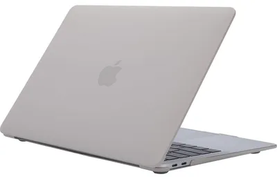 Produktbild von Mobigear Cream Matte Schutzhülle für MacBook Pro 15 Zoll (2016-2019), Hartschale, MacBook Case - Grau - Modell A1707 / A1990