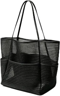 Produktbild von Strandtas groß, faltbar, Nylon, 1 Stück, für Strand und Picknick