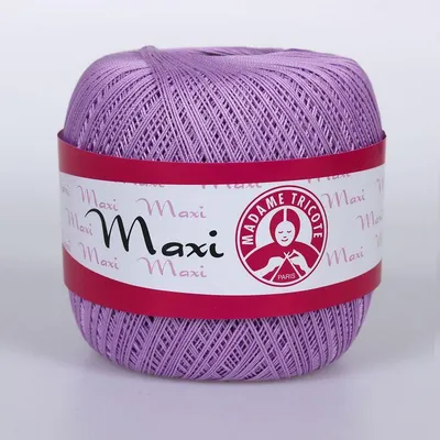 Produktbild von Madame Tricote Paris Maxi-Baumwollgarn - 6308 Violett