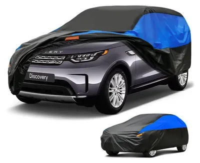 Image de Housse de protection pour voiture, imperméable et respirante, pour modèles LR34, disponible en noir et en bleu, avec doublure en coton