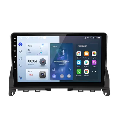 Obrázok produktu pre 1+32G 9" Autorádio Android13 GPS NAVI Für Benz C Class 3 W204 S204 2006-2011 WIFI BT RDS DSP DAB+
