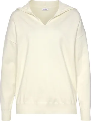 Produktbild von LASCANA Strickpullover cream Größe 36/38