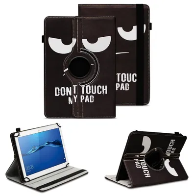 Produktbild von Tablet Hülle Huawei MediaPad M3 M5 Lite 10 Tasche Schutzhülle 360° Drehbar CaseFarben:Motiv 1