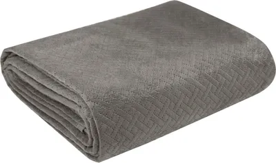 Obrázek produktu pro Eurofirany Dekorativní přehoz na postel 170x210 Luiz 5 béžový velur geometrický