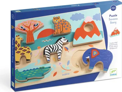 Immagine prodotto di Puzzle Savana, Djeco