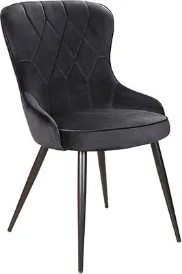 Produktbild von Esszimmerstuhl Küchenstuhl Set Lotus schwarz 2er Set