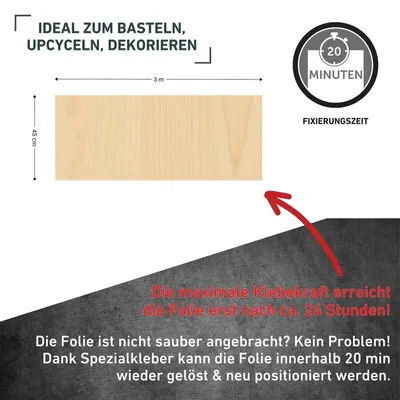 Produktbild von Klebefolie Ahorn - 45x300cm