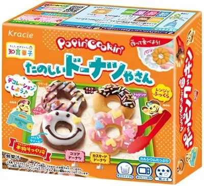 Immagine prodotto di Kracie | Diy Popin Cookin Donut Shop - 25 g - Dai 5 anni in su - Dolciumi giapponesi - Kit di creazione commestibili