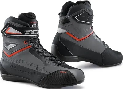 Produktbild von TCX Rush 2 Air perforierte Motorradschuhe, grau/rot, 38